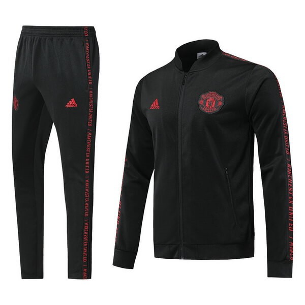 Chandal Del Manchester United 2019-2020 Negro Rojo